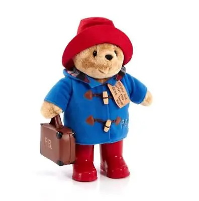 Large Classic Paddington Bear With Boots And Suitcase Soft Toy Official New • £39.99