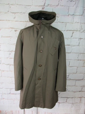 Vintage 1970's Military Style Parka With Zip In Lining 46-48  Chest • £40
