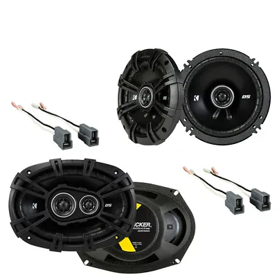 Fit Mitsubishi Eclipse 1995-2005 Speaker Replacement Kicker DSC65 DSC693 Package • $179.98