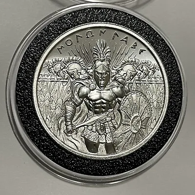 Molon Labe Come & Take It Coin Spartan Warrior 2 Troy Oz .999 Fine Silver Round • $99.99