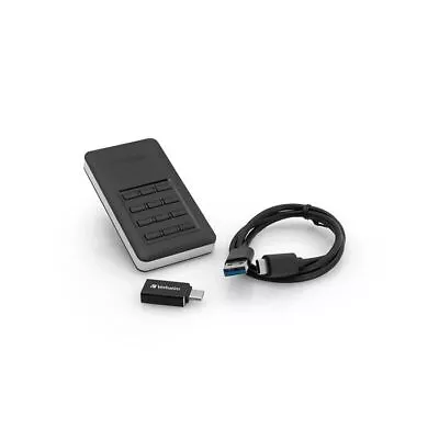 Verbatim Store 'n' Go Portable 256GB USB 3.2 500MB/s External SSD (53402) • £99.27