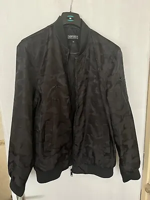 Mens Night Addict Black Thin Fashion Jacket Size Large Xl New • £20