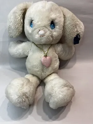 Applause Bunny Rabbit Plush White SNOWBALL 1985 Precious Moments Vintage 12” • $48