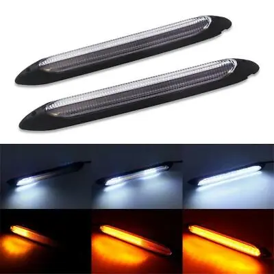 2x Universal LED Car 12V Daytime Running Light DRL Fog Driving Lamp Waterproof • $9.99