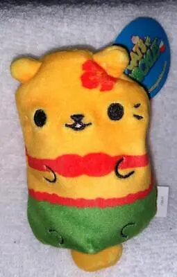Cats Vs Pickles LUAU MEOW CAT 4 H NWT #110 Collectible Bean Plush • $9.88