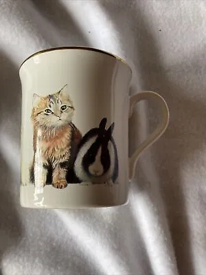 £5 • Buy Otter House Pottery Showing Rabbit, Cat , & Dog