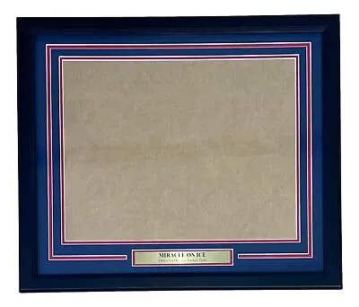 1980 USA Hockey Miracle On Ice 16x20 Photo Horizontal Frame Kit • $89.99