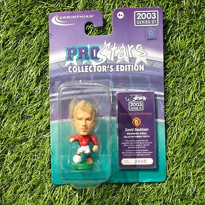 David Beckham Corinthian Pro Stars 2003 Series 21 Extremely Rare Figure BNIB • £199.99