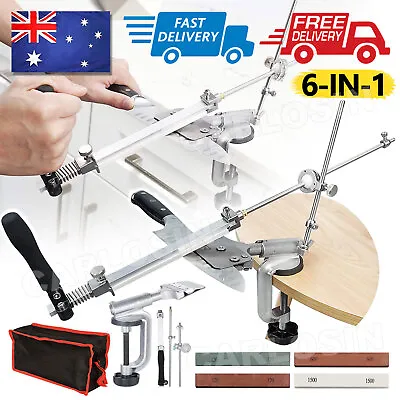 Professional Edge Knife Sharpening Fix-angle Sharpener System With 4 Stones-NEW • $39.95