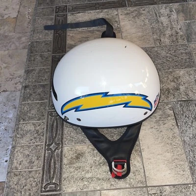 $75.59 • Buy BBH  San Diego Chargers NFL MOTORCYCLE HELMET Medium VGC
