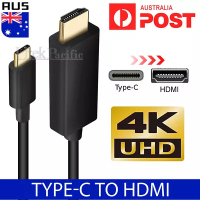 $11.95 • Buy USB C To HDMI Cable Type C Male To HDMI Male 4K Cable For Macbook IPhone 15 Pro