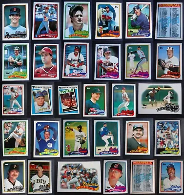 1989 Topps Tiffany Baseball Cards Complete Your Set You U Pick From List 601-792 • $0.99