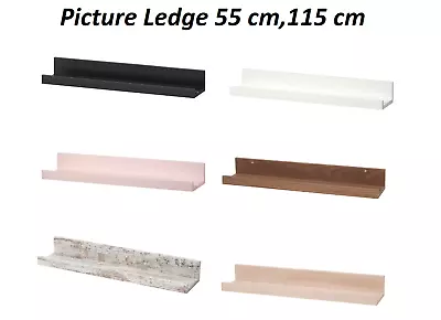Floating Wall Shelves Picture Ledge Display Rack Book Hanging Shelf Wall Mounted • £24.85