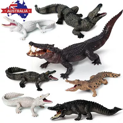 Simulation Crocodile Alligator Wild Life Jungle Animal Figures Model Toy For Kid • $14.12