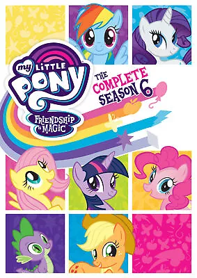 My Little Pony: Friendship Is Magic - Season Six (DVD 2017) • £10