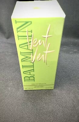 BALMAIN Vent Vert Eau De Toilette 100 ML SPRAY 1991s  Vintage Sealed • $250