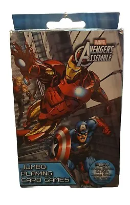 MARVEL Avengers Assemble Jumbo Playing Cards • £7.99