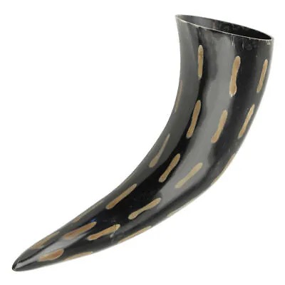 Norse Ravenscar Burnt Effect Viking Celebratory Feasting Drinking Horn • $17.85