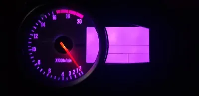 Led Clock Upgrade Kit LightenUPgrade PURPLE KAWASAKI ZX6R P7F P8F 07-08 • £16