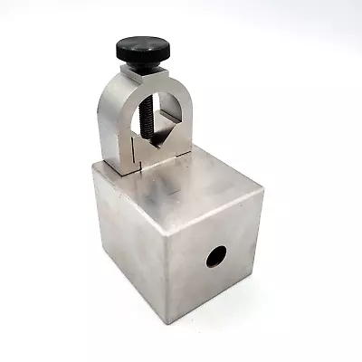 V-Block Machinist Made W/Clamp Hardened/Ground – USA • $89.95