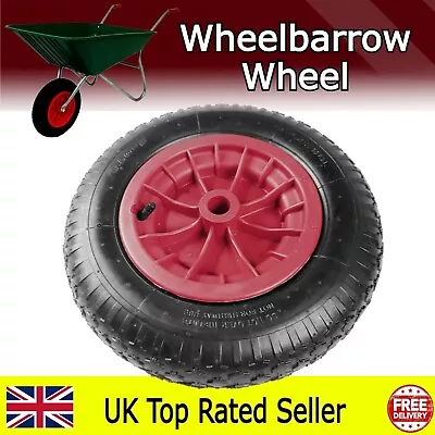 14  Pneumatic Sack Truck Trolley Wheel Barrow Garden Push Tube Tyres 3.50-8 • £10.98