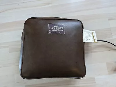 Vintage WAHL Great Shakes Electric Massage Cushion • $25