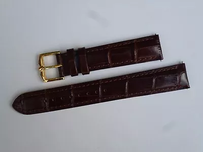 Genuine Rotary Tan Brown Leather Watch Strap Size 18mm • £14.99