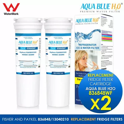 2X  FISHER AND PAYKEL FRIDGE FILTER 836848 836860 Replacement  Water Filter • $48