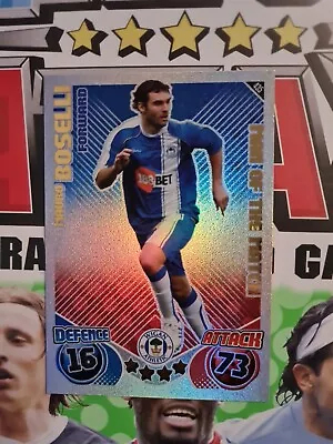 Match Attax 10/11 Man Of The Match Mauro Boselli • £1.50