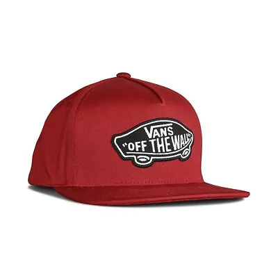 Vans Classic Patch Snapback Hat - Burgundy • £24.99