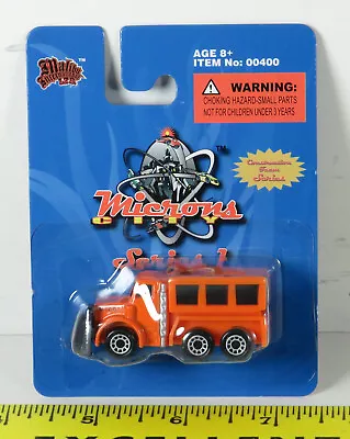 Malibu International Microns Series 1 M.C. Dump Truck W/ Snow Plow Micro • $9.85