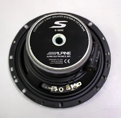 Alpine S-S65C 6.5 Component 2-Way Car Speaker • $39.99