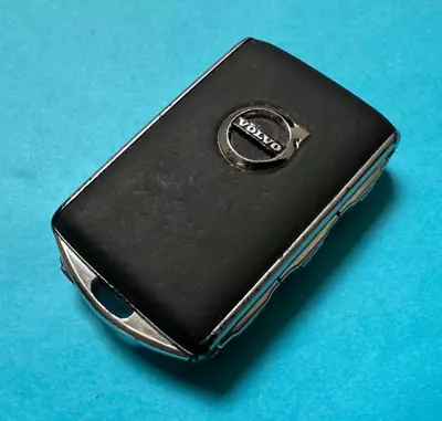 Oem Volvo Xc90 S60 Smart Key Ygohuf8423 Remote Inscription ~black Nappa Leather! • $28.99