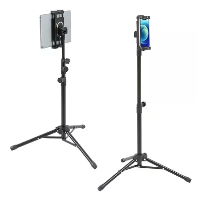 Adjustable Tablet IPad Tripod Stand Holder For Selfie Stick Kids Online Learning • £16.92