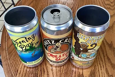 3 Lebanon PA Beer Cans Empty Qt  Snitz Brewing Opening Day Explorer Stout Micro • $7.99