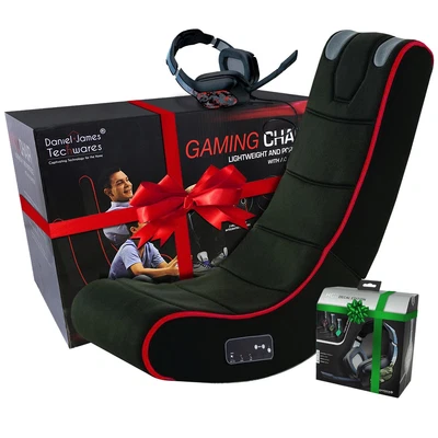 £59.99 • Buy Sports Gaming Chair FREE Headset Playstation Game IPad Music Cyber Rocker Xbox