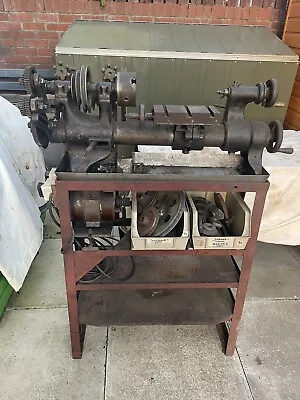 Antique Buck & Ryan Metal Engineering Lathe Inc Motor • £240