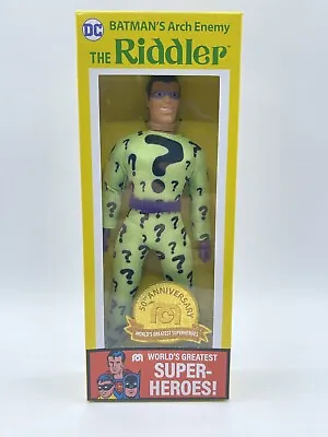 Mego DC Comics Batman’s Arch Enemy The Riddler 8  Figure 50th Anniversary New • $24.97