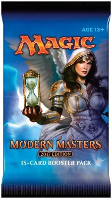 Modern Masters 2017 Booster Pack (ENGLISH) FACTORY SEALED NEW MAGIC MTG ABUGames • $12.49