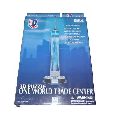 Ravensburger One World Trade Center NY 216 Piece 3D Jigsaw Puzzle • $24.25
