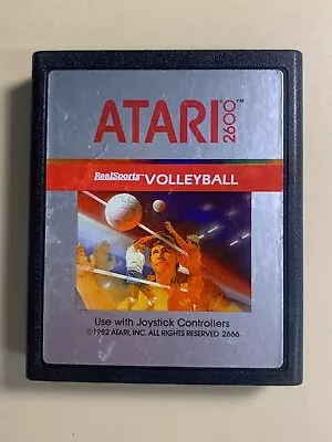 RealSports Volleyball (Atari 2600 1982) Cart Only  • $1.99
