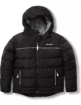 NEW Eddie Bauer Toddler Boys Classic Down Onyx Warm Winter Coat 3T Insulated • $41.30