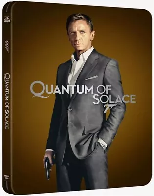 Quantum Of Solace (Limited Edition 4K Ultra HD Blu Ray Steelbook) James Bond 007 • £39.99