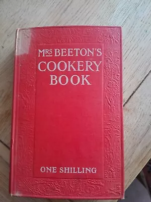 Mrs Beeton’s Cookery Book A Household Guide 1901 Ward Lock & Co Hardback • £12