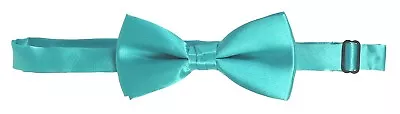 Bow Tie Men's Solid Adjustable Satin Classic Novelty 12-Pack Wholesale New • $15.99