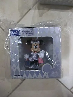 D23 Exclusive 25th Anniversary Minnie Mouse Limited Edition Ornament  • $71.19