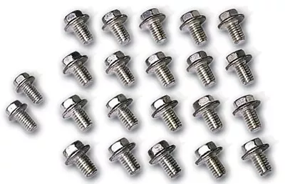 Moroso 38560 Oil Pan Bolt Kit Steel BBC Chevy Pontiac V8 Locking Bolt Hex Head • $19.99