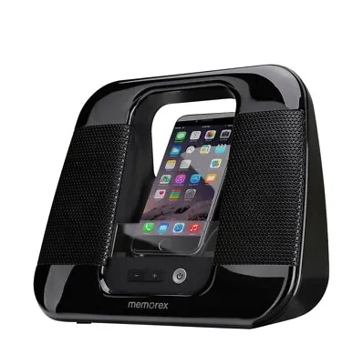 Memorex UNIVERSAL PORTABLE SPEAKER  Digital Audio Music Player W Head Phone Jack • $17.99