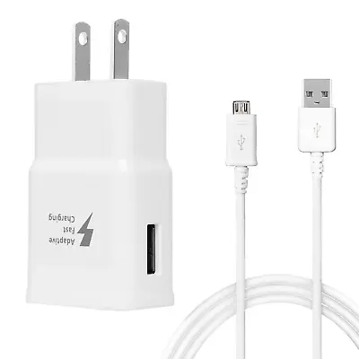 Wall Charger + 3FT Micro USB Charging Cable For Amazon Kindle Fire HD 7/8 Tablet • $5.94