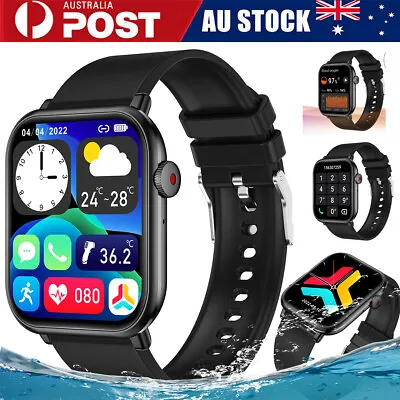 $47.99 • Buy Smart Watch Sleep Blood Oxygen/Blood Pressure Body Temperature Waterproof Sport
